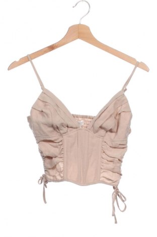 Damski top H&M, Rozmiar XS, Kolor Beżowy, Cena 95,99 zł