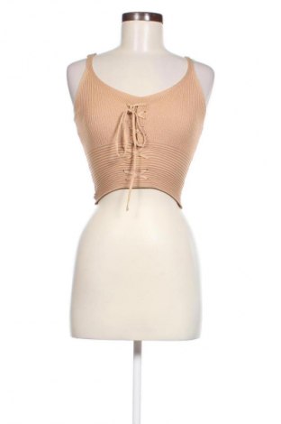 Damski top Unbranded, Rozmiar S, Kolor Beżowy, Cena 66,69 zł