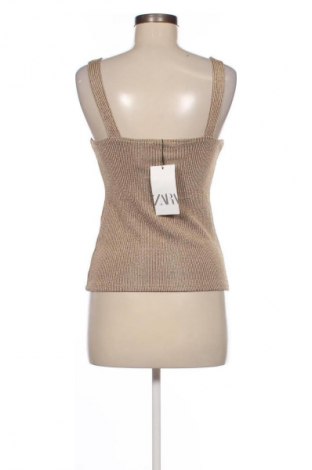 Damski top Zara, Rozmiar M, Kolor Beżowy, Cena 131,99 zł