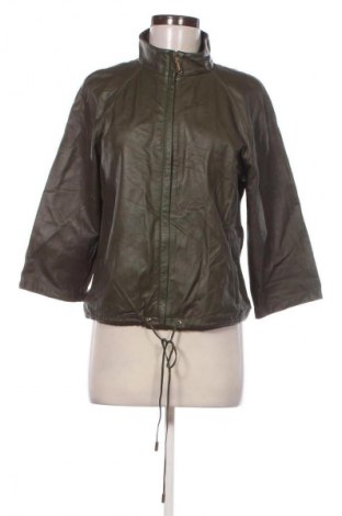Дамско кожено яке Blugirl Blumarine, Размер M, Цвят Зелен, Цена 152,99 лв.