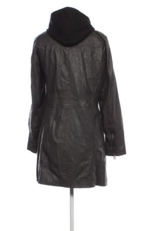 Damska kurtka skórzana Gipsy By Mauritius, Rozmiar L, Kolor Szary, Cena 1 135,04 zł