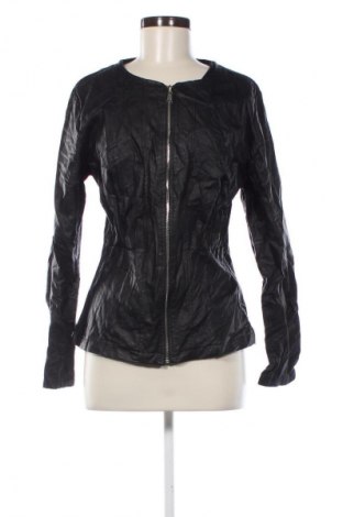 Γυναικείο δερμάτινο μπουφάν NEW COLLECTION, Μέγεθος XL, Χρώμα Μαύρο, Τιμή 39,99 €