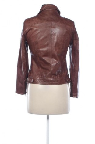 Damen Lederjacke Naf Naf, Größe S, Farbe Braun, Preis 91,01 €