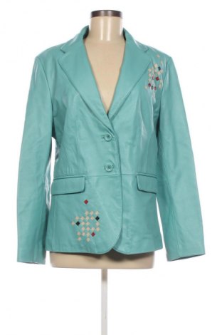 Damen Lederjacke ONLY, Größe L, Farbe Grün, Preis 20,92 €
