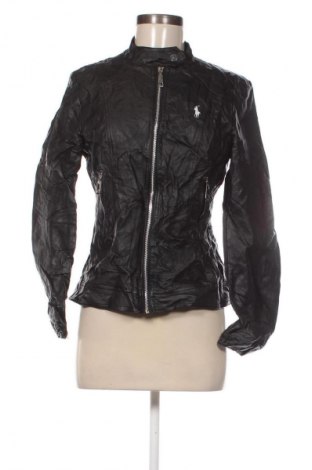 Geacă de piele pentru femei Ralph Lauren, Mărime S, Culoare Negru, Preț 395,99 Lei