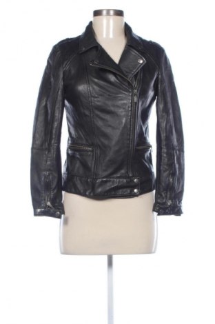 Damen Lederjacke Stradivarius, Größe S, Farbe Schwarz, Preis 49,62 €