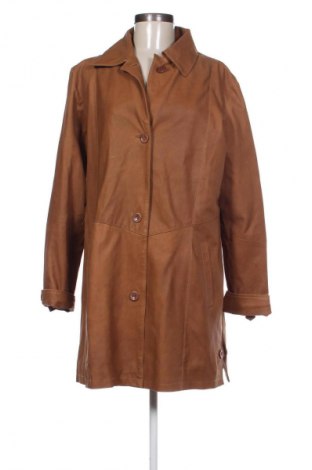 Damen Lederjacke Unbranded, Größe XL, Farbe Orange, Preis 50,00 €