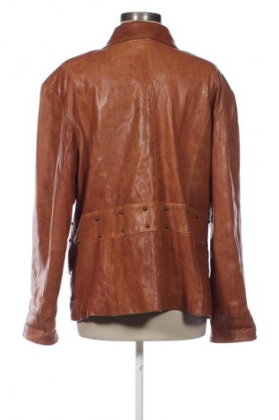 Damen Lederjacke Unbranded, Größe 3XL, Farbe Braun, Preis 67,19 €