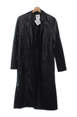 Damen Lederjacke Zara, Größe XS, Farbe Schwarz, Preis 49,12 €
