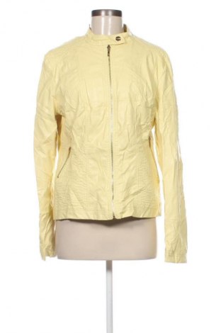 Damen Lederjacke Zuiki, Größe XL, Farbe Gelb, Preis 40,99 €