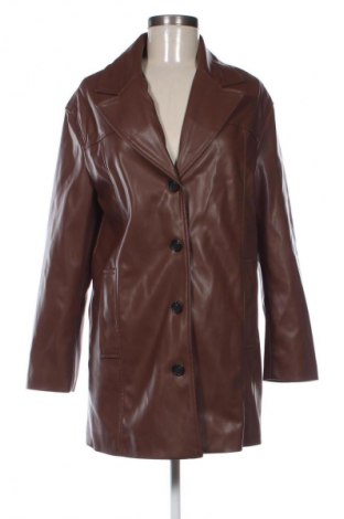 Damenmantel Bershka, Größe S, Farbe Braun, Preis 30,00 €