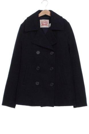 Damski płaszcz Levi's, Rozmiar XS, Kolor Niebieski, Cena 423,99 zł