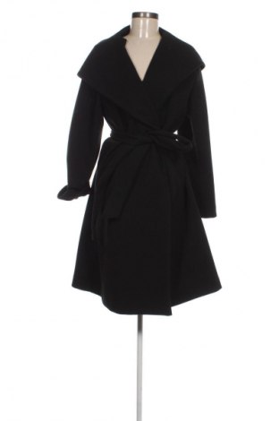 Дамско палто Zara, Размер XL, Цвят Черен, Цена 53,47 лв.