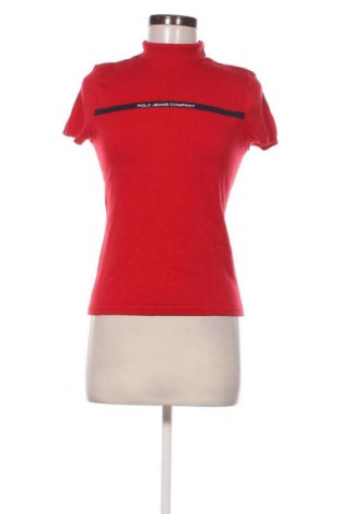 Női garbó Polo Jeans Company by Ralph Lauren, Méret M, Szín Piros, Ár 11 684 Ft