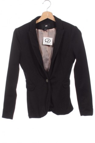 Damen Blazer H&M, Größe XS, Farbe Schwarz, Preis € 24,55