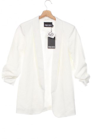Sacou de femei Pieces, Mărime XS, Culoare Alb, Preț 304,99 Lei