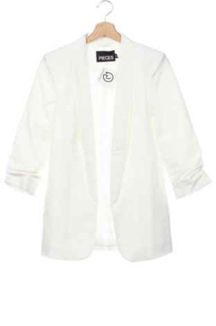 Dámske sako  Pieces, Veľkosť XS, Farba Biela, Cena  23,95 €