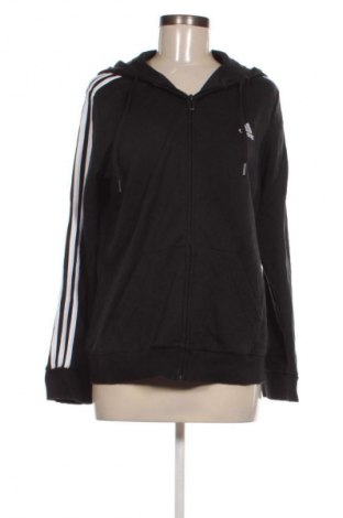Γυναικεία αθλητική ζακέτα Adidas, Μέγεθος L, Χρώμα Μαύρο, Τιμή 30,99 €