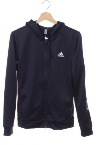 Bluză trening de femei Adidas, Mărime XS, Culoare Albastru, Preț 301,99 Lei