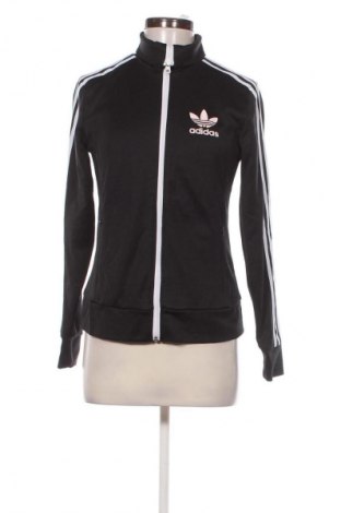 Γυναικεία αθλητική ζακέτα Adidas, Μέγεθος S, Χρώμα Μαύρο, Τιμή 30,99 €