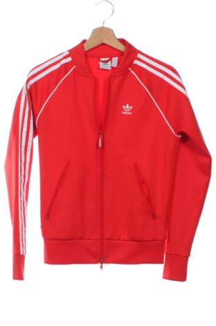 Damska bluza sportowa Adidas Originals, Rozmiar XXS, Kolor Czerwony, Cena 113,64 zł