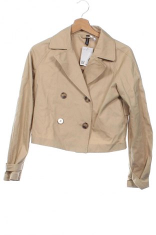 Dámska bunda  H&M Divided, Veľkosť XXS, Farba Béžová, Cena  40,37 €