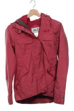 Γυναικείο μπουφάν Jack Wolfskin, Μέγεθος XS, Χρώμα Κόκκινο, Τιμή 52,99 €