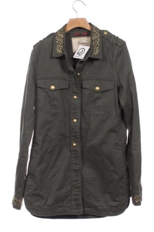 Geacă de femei Zara Trafaluc, Mărime XS, Culoare Verde, Preț 118,10 Lei