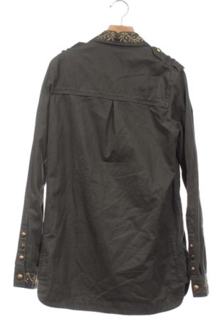 Geacă de femei Zara Trafaluc, Mărime XS, Culoare Verde, Preț 118,10 Lei