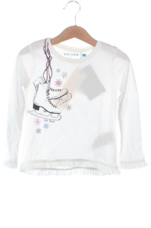 Kinder Shirt Blue Seven, Größe 2-3y/ 98-104 cm, Farbe Weiß, Preis 32,99 €