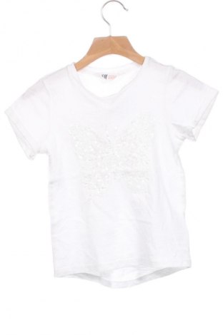 Dětská halenka  H&M, Velikost 4-5y/ 110-116 cm, Barva Bílá, Cena  152,00 Kč