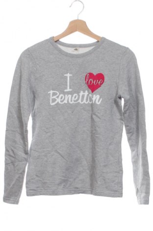 Παιδική μπλούζα United Colors Of Benetton, Μέγεθος 11-12y/ 152-158 εκ., Χρώμα Γκρί, Τιμή 14,99 €
