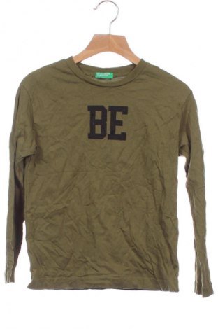 Gyerek blúz United Colors Of Benetton, Méret 7-8y / 128-134 cm, Szín Zöld, Ár 6 269 Ft