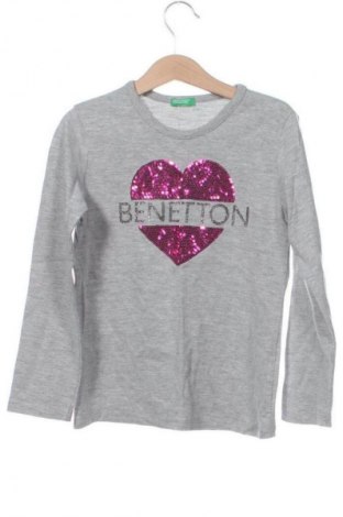 Dětská halenka  United Colors Of Benetton, Velikost 7-8y/ 128-134 cm, Barva Šedá, Cena  269,00 Kč