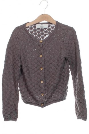 Pulover cu nasturi pentru copii H&M, Mărime 5-6y/ 116-122 cm, Culoare Gri, Preț 55,99 Lei