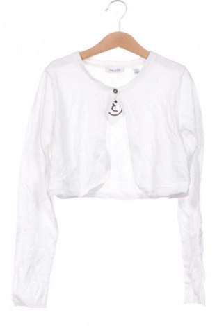 Pulover cu nasturi pentru copii Okaidi, Mărime 10-11y/ 146-152 cm, Culoare Alb, Preț 22,99 Lei