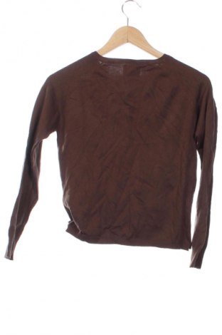 Детска жилетка Zara Knitwear, Размер 13-14y/ 164-168 см, Цвят Кафяв, Цена 5,99 лв.