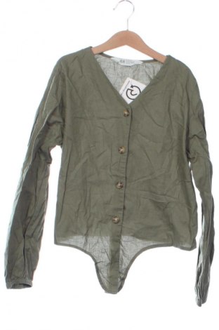 Detská košeľa  H&M, Veľkosť 11-12y/ 152-158 cm, Farba Zelená, Cena  2,95 €