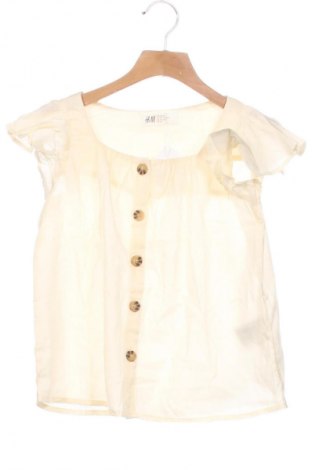 Kinderhemd H&M, Größe 7-8y/ 128-134 cm, Farbe Gelb, Preis € 6,07