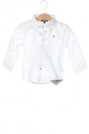 Παιδικό πουκάμισο Tommy Hilfiger, Μέγεθος 9-12m/ 74-80 εκ., Χρώμα Λευκό, Τιμή 22,99 €