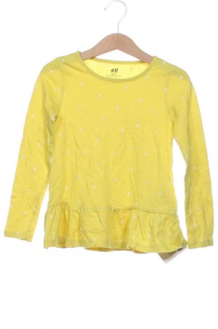 Kinderkleid H&M, Größe 4-5y/ 110-116 cm, Farbe Gelb, Preis 16,99 €
