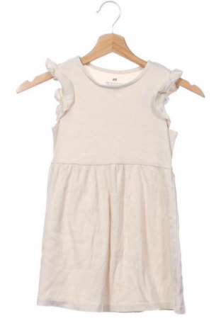 Dětské šaty  H&M, Velikost 4-5y/ 110-116 cm, Barva Béžová, Cena  149,00 Kč