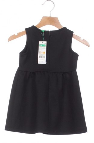 Dziecięca sukienka United Colors Of Benetton, Rozmiar 18-24m/ 86-98 cm, Kolor Czarny, Cena 107,99 zł