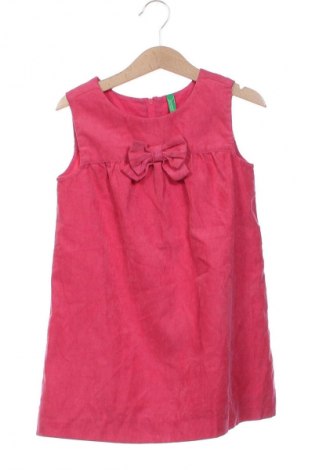 Kinderkleid United Colors Of Benetton, Größe 4-5y/ 110-116 cm, Farbe Rosa, Preis 18,99 €