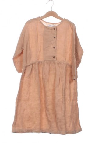 Kinderkleid Zara, Größe 4-5y/ 110-116 cm, Farbe Beige, Preis 10,03 €