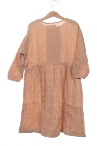 Kinderkleid Zara, Größe 4-5y/ 110-116 cm, Farbe Beige, Preis 10,03 €