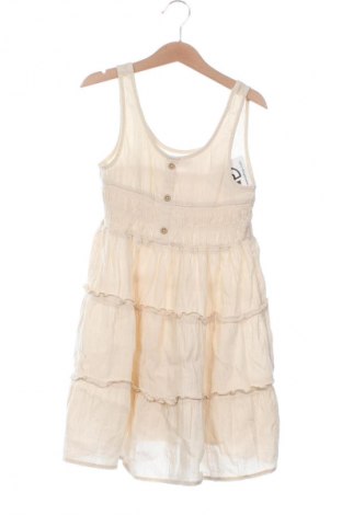 Kinderkleid Zara, Größe 6-7y/ 122-128 cm, Farbe Beige, Preis 10,03 €