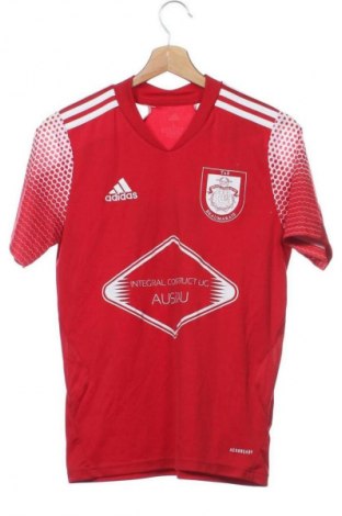 Dětské tričko  Adidas, Velikost 12-13y/ 158-164 cm, Barva Červená, Cena  409,00 Kč