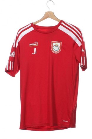 Dětské tričko  Adidas, Velikost 15-18y/ 170-176 cm, Barva Červená, Cena  909,00 Kč