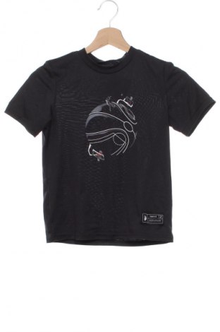 Παιδικό μπλουζάκι Decathlon, Μέγεθος 8-9y/ 134-140 εκ., Χρώμα Μαύρο, Τιμή 6,99 €